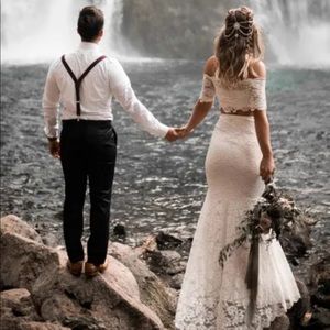 Grace Love Lace Everly bottom lace skirt